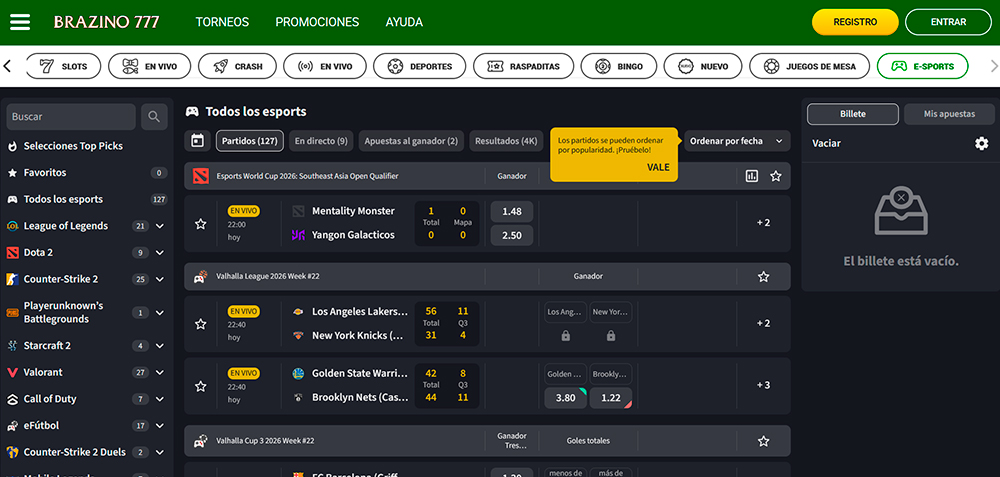 Imagen 6 - Articulo 10 - Brazino - Blog - Casinos Expertos Imagen 6 - Articulo 10 - Brazino - Blog - Casinos Expertos